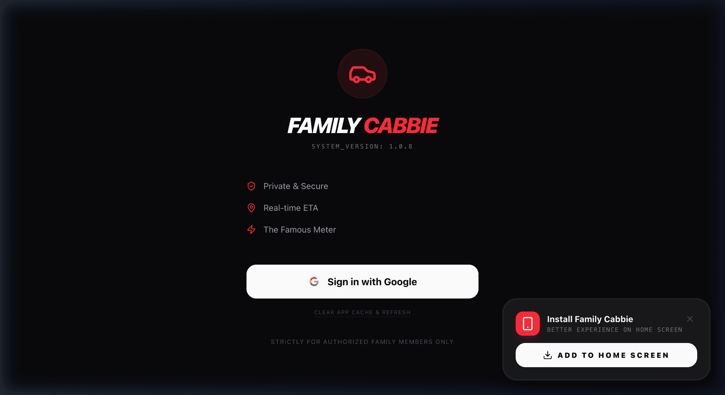 Family Cabbie screenshot